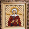DIY Beadwork kit "The Icon of St. Martyr Galina"