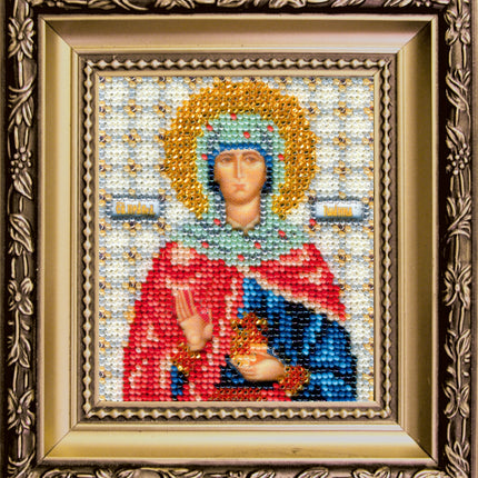 DIY Beadwork kit "The Icon of St. Ionna, Janna, Yana"