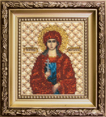 DIY Beadwork kit "The Icon of St. Martyr Margarita"