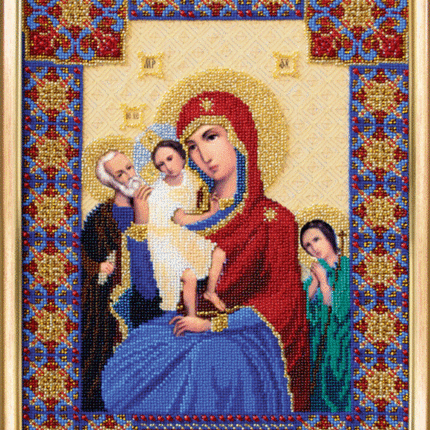 DIY Beadwork kit "The Icon of the Mother of God Of the Three Joys"