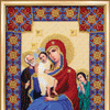 DIY Beadwork kit "The Icon of the Mother of God Of the Three Joys"