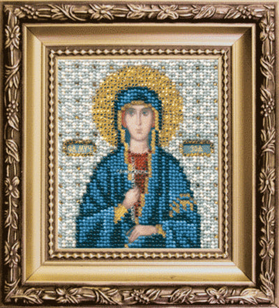 DIY Beadwork kit "The Icon of St. Martyr Zoya"