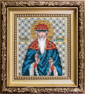 DIY Beadwork kit "The Icon of St. Righteous Martyr Vadim"
