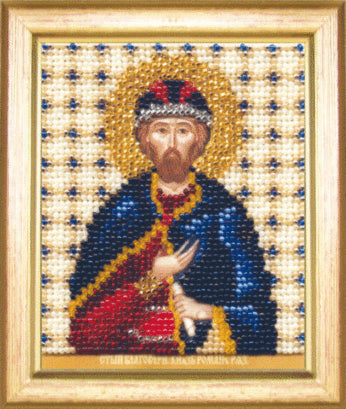 DIY Beadwork kit "The Icon of St. Roman"