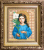 DIY Beadwork kit "The Icon of the Mother of God (Triletstvuyushchaya)"