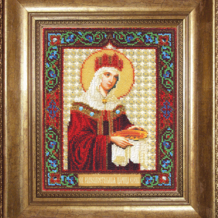 DIY Beadwork kit "The Icon of St. Helena of Constantinople"