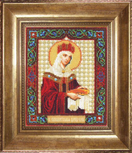 DIY Beadwork kit "The Icon of St. Helena of Constantinople"