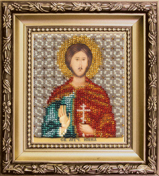 DIY Beadwork kit "The Icon of St. Martyr Inna"