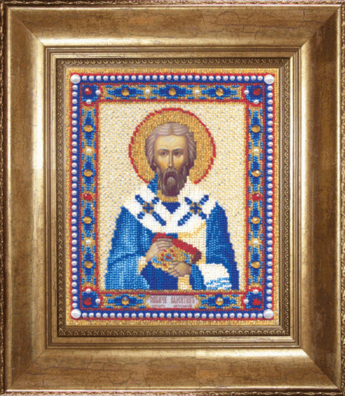 DIY Beadwork kit "The Icon of St. Martyr Valentine"
