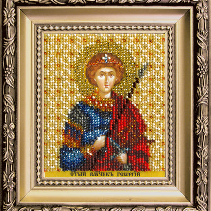 DIY Beadwork kit "The Icon of St. George"