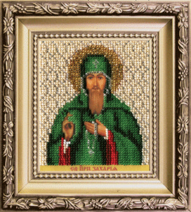 DIY Beadwork kit "The Icon of St. Zacharias"