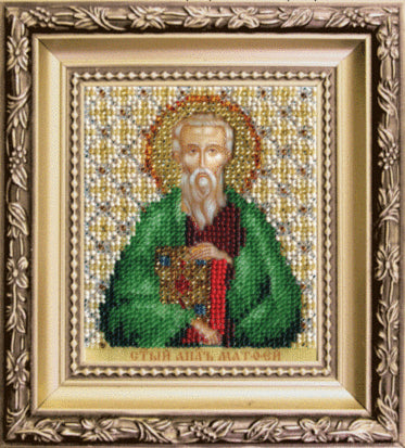 DIY Beadwork kit "The Icon of St. Apostle Matthew"