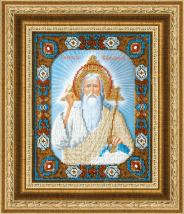 DIY Beadwork kit "The Icon of Lord of hosts"