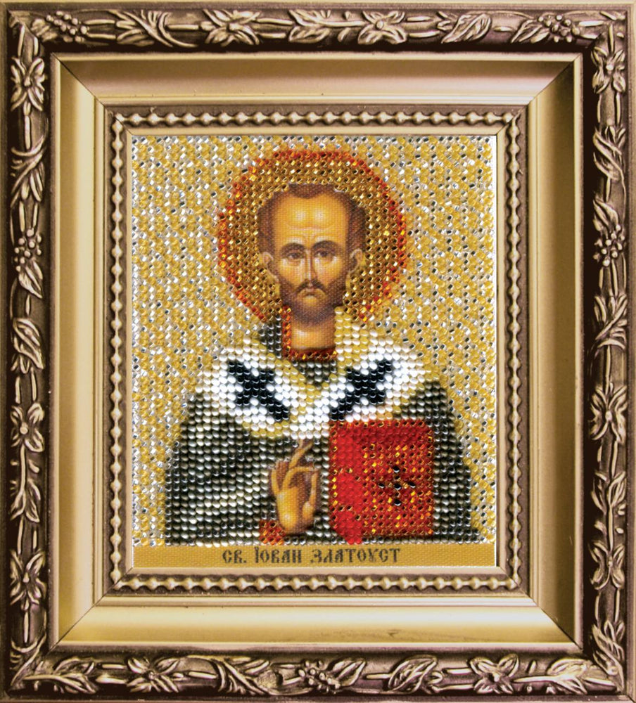 DIY Beadwork kit "The Icon of St. Ioann Zlatoust"