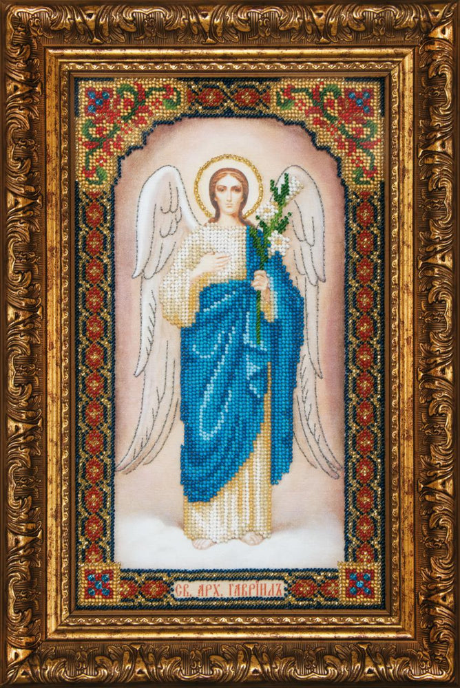 DIY Beadwork kit "The Icon of St. Archangel Gavriil"