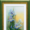DIY Beadwork kit "Irises"