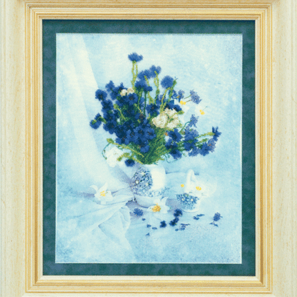DIY Beadwork kit "Cornflowers"