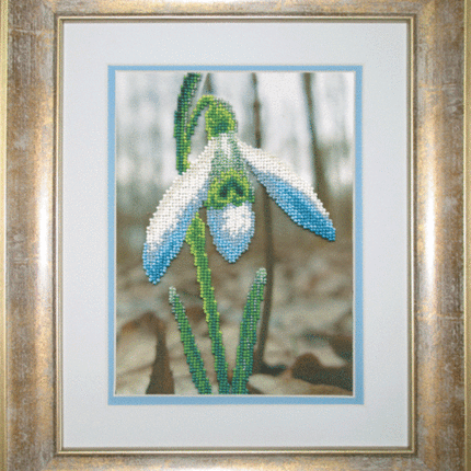 DIY Beadwork kit "Life in spring"