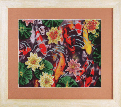 DIY Beadwork kit "Chinese fishes"