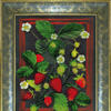 DIY Beadwork kit "Strawberry portrait"