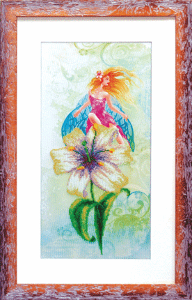 DIY Beadwork kit "Floral fairy. Lily"