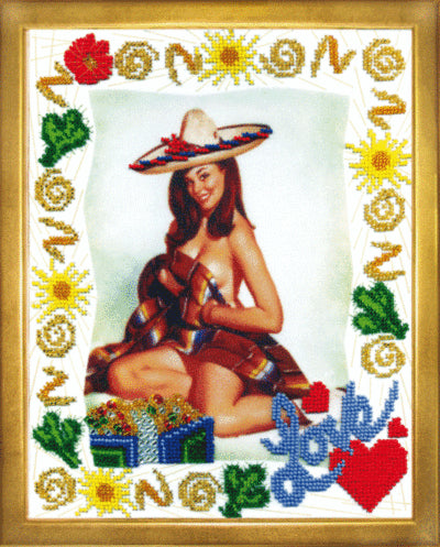 DIY Beadwork kit "Retro-style"