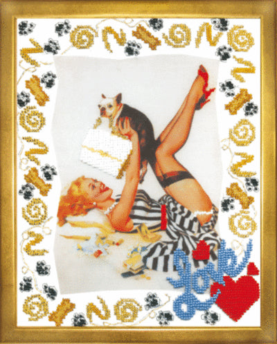 DIY Beadwork kit "Retro-style"