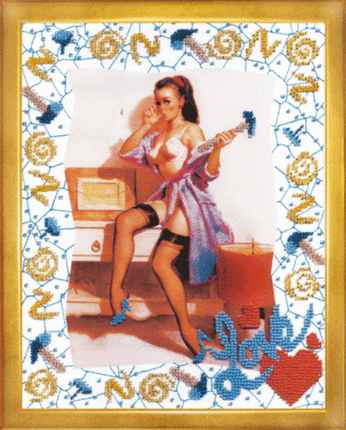 DIY Beadwork kit "Retro style"