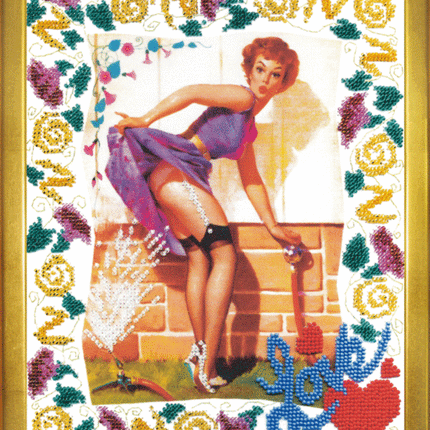DIY Beadwork kit "Retro-style"