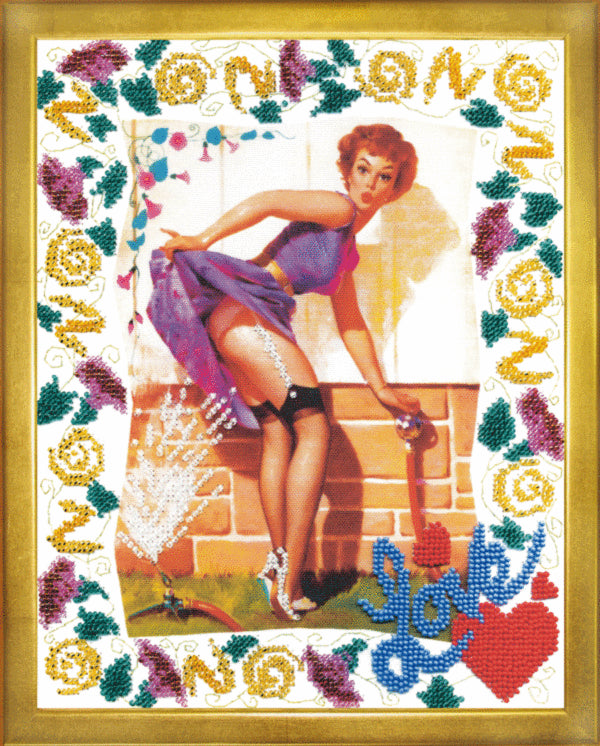 DIY Beadwork kit "Retro-style"