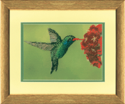 DIY Beadwork kit "Colibri"