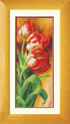 DIY Beadwork kit "Tulips"