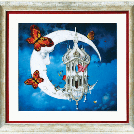 DIY Beadwork kit "Moon castle"