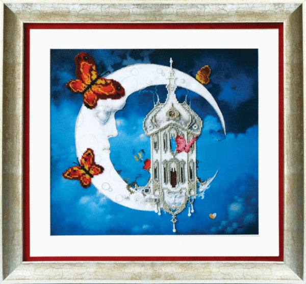 DIY Beadwork kit "Moon castle"