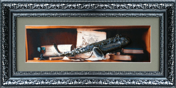 DIY Beadwork kit "Blues"