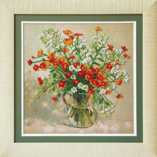 DIY Beadwork kit "Summer bouguet"