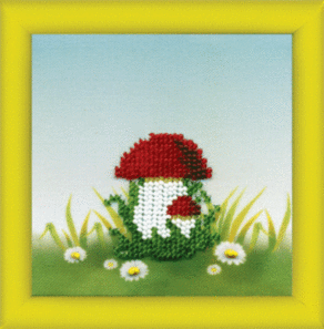 DIY Beadwork kit "Mushroom"