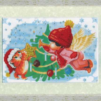 DIY Beadwork kit "Christmas fairytale"