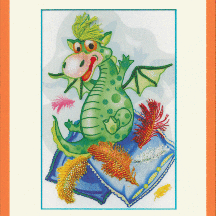 DIY Beadwork kit "Dragon-hooligan"