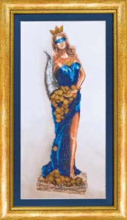 DIY Beadwork kit "Godness of Luck"