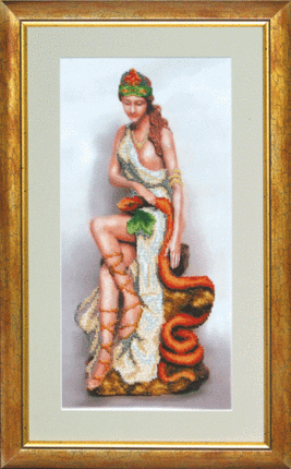 DIY Beadwork kit "Goddess Hygieia"