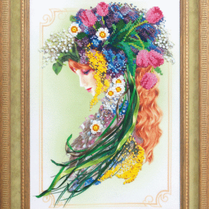 DIY Beadwork kit "Spring"