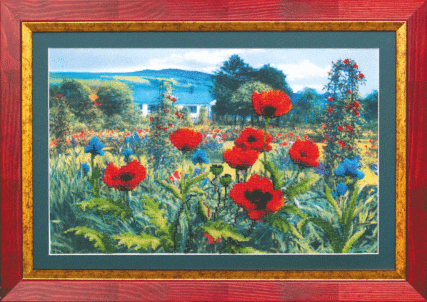 DIY Beadwork kit "Poppies"