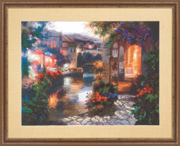 DIY Beadwork kit "Cozy yard"