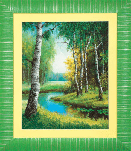 DIY Beadwork kit "Cool stream"