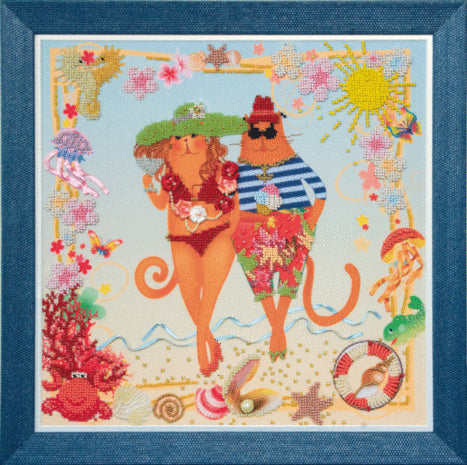 DIY Beadwork kit "Honeymoon"