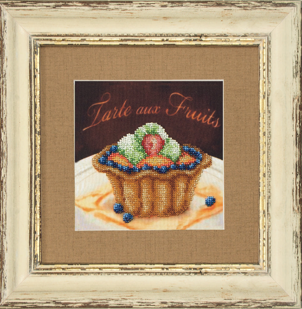 DIY Beadwork kit "Fruit cake"