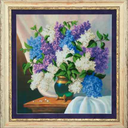 DIY Beadwork kit "Persian lilac"