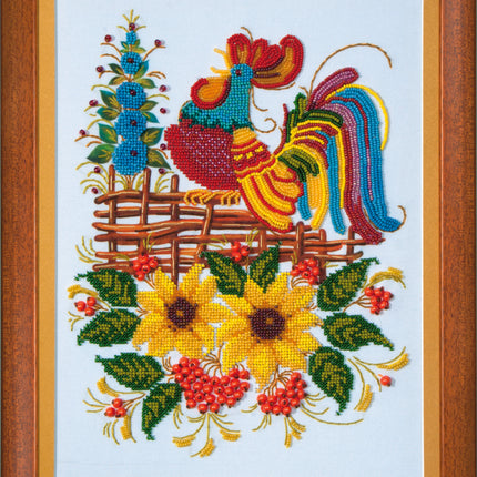 DIY Beadwork kit "Cockerel"