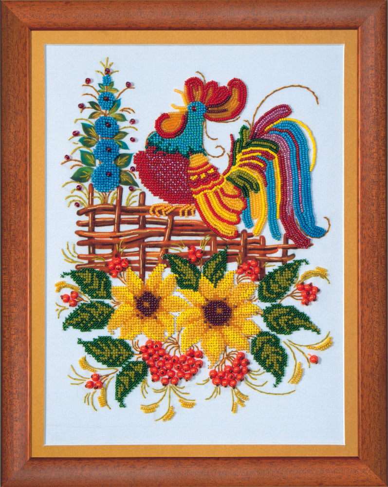 DIY Beadwork kit "Cockerel"